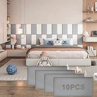 Capituted gray headboard yll package of 10 3D wall panels.. Experience the convenience of online shopping with DIAYTAR NIGERIA's reliable 5-8 day delivery service.