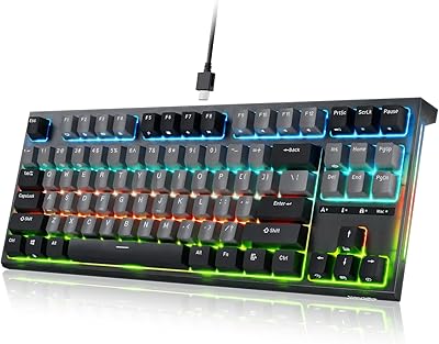 I87 wired mechanical game keyboard with RVB Red Touches RED BC... Your everyday shopping solution, DIAYTAR NIGERIA offers variety and value delivered within 8 days.
