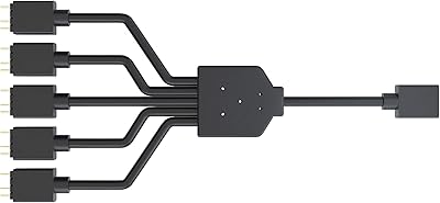 Color Master 1 to 5 Argb distributor cable, 3-pin LED connector, 58 cm, MFX-AWHN-1NNN5-R1.. Experience the future of online shopping with DIAYTAR NIGERIA's extensive product range and competitive pricing.