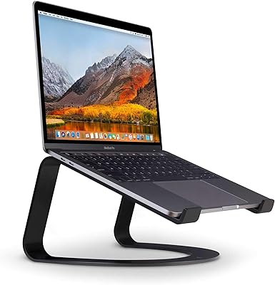 Ergonomic office cooling support Twelve South 1708 12, black, package of 2.. DIAYTAR NIGERIA: Bringing quality products to every Nigerian home at prices everyone can afford.