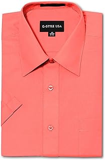 Formal shirts with short-colored short-colored for men from G-Style USA.. DIAYTAR NIGERIA: Where online shopping becomes effortless with budget-friendly nationwide delivery.