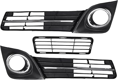 A ABSOPRO Cover of cover of grip grille before left right right for Toyota Camry is 2012 2013 2014 Black (Lot of 3).. Discover endless possibilities with DIAYTAR NIGERIA's comprehensive catalog and budget-friendly delivery.