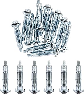 I-SPINNER 20 pieces M4 x 32 mm in zinc-based steel boulon mousy hollow walls for dry partitions, plaster, tiles.. Love deals? DIAYTAR Nigeria has you covered with low prices and fast delivery.