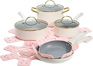Paris Hilton kitchen battery with lid on gold, 12 rooms, cream.. DIAYTAR NIGERIA: Where shopping dreams become reality with budget-friendly prices and prompt delivery.