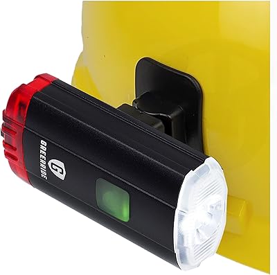 Rechargeable safety helmet lamp GERER REID - Firefighter headset lamp, flashlight with safety helmet and welding lamp for safety headphones (front and rear lights).. Experience the ease of digital shopping with DIAYTAR NIGERIA's affordable and diverse marketplace.
