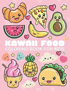 Kawaii food coloring book For children: Super Food Coloring Book For Children Food Coloring Book And Kawaii Drinks For Children And Adults Easy to Draw Coloring Book For Girl from 4 to 8 years old.. DIAYTAR NIGERIA: Bringing the marketplace to every Nigerian with affordable prices and quick delivery.