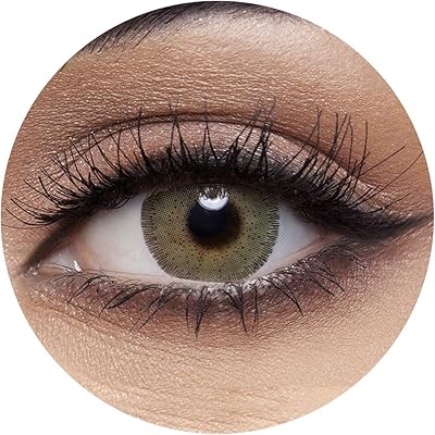 Original unisex contact lenses anesthesia usa chicago blonde, cosmetic anesthesia cosmetic lenses, disposable for six months - yellow honey color.. Shop with confidence at DIAYTAR NIGERIA, Nigeria's premier affordable e-commerce platform.