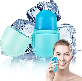 Silicone facial ice tank for skin care, silicone ice tank to lighten and eliminate fine lines (blue, 2.6 x 2.1 x 4.9 inches).. DIAYTAR NIGERIA: The marketplace that brings affordable products to every Nigerian home in under 8 days.