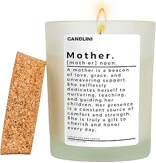 Gift for mom from the girl/son, definition of the mother | Luxury candle, mixture of soy wax and vanilla | Unique and thoughtful birthday gifts, candles for Mother's Day, gifts, think of you, all occasion (11.5 oz).. Discover the perfect balance of selection and value with DIAYTAR NIGERIA's nationwide delivery service.