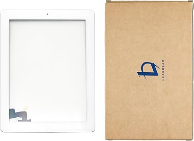 LEADREAM touch screen scanning set with powerful adhesive for home button for iPad 2 2nd generation A1395 A1396 - White.. DIAYTAR NIGERIA bridges the gap between desire and affordability with nationwide delivery in under 8 days.