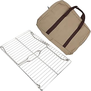 Foldable Yardoy Foldable Steel Camping Grill 304 On Crusad Fire with Feet and Outdoor Picnic Transport Bag.. DIAYTAR NIGERIA brings a world of products to your fingertips with affordable prices and quick delivery.