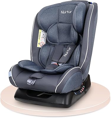 Auto seat 4 in 1 Nurtur Auto for children and infants - 5 -point safety belt with 4 -position tilt - Adjustable headrest on 10 levels from 0 to 12 years (0+/1/2/3 group), up to 36 kg (official product).. DIAYTAR NIGERIA: Your trusted partner for affordable online shopping with reliable delivery timeframes.