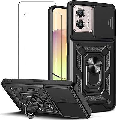 Protective cover for motorcycle G53 5G/ G13 4G/ G23 4G with glass screen protector [2 2] protective cover for camera, Complete Robust Military protective case - Black.. Your one-click solution to affordable shopping, DIAYTAR NIGERIA delivers quality products nationwide.