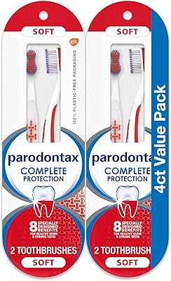 Soft toothbrush Paradontax for complete protection of oral care for healthy gums and strong teeth - 4 rooms.. Unlock a world of affordable products with DIAYTAR NIGERIA's expansive e-commerce platform.