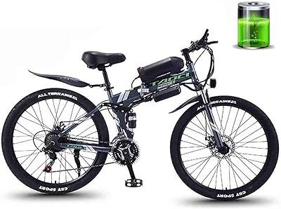 Electric mountain bikes for adults, mountain bikes folding men for men women, 360W 36V 13Ah all terrain, 26 -inch brake wheel.. Experience shopping freedom with DIAYTAR NIGERIA's vast selection and 5-8 day nationwide delivery service.