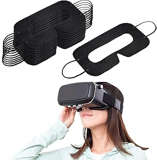 Disposable VR facial mask, eyes mask with VR mask in breathable non -woven fabric, healthy VR mask, 100 pieces (black).. DIAYTAR NIGERIA: Your trusted e-commerce partner with extensive product choices and affordable delivery.