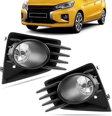DLAA fog lights for Mitsubishi Mirage-Att film 2020 2021 set of front headlights with cables.. Home to endless choices and pocket-friendly prices — DIAYTAR Nigeria.