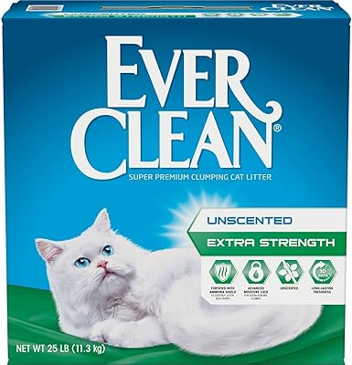 Extra-Forter Aggluing litter for cat Ever Clean, unfocated, 25 lb.. DIAYTAR NIGERIA delivers on our promise of variety, affordability, and prompt nationwide shipping.