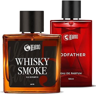 Beardo godfather and whiskey scent for men, 100 ml x 2 | Eau de Parfum | Premium perfume, strong and long duration for men | Ideal gift for men.. Affordable luxury and fast service — only on DIAYTAR Nigeria.