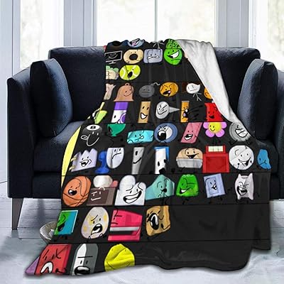 Battle for BFDI Super soft and light fleece coverage, suitable for sofa, living room, hot winter for adults and children.. Shop quality and variety at unbeatable prices on DIAYTAR Nigeria — delivery in under 8 days.