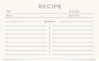 JOT & Mark 3 "x 5" recipe cards double side 50 pieces (small).. DIAYTAR NIGERIA makes online shopping accessible to all with budget-friendly prices and reliable delivery.