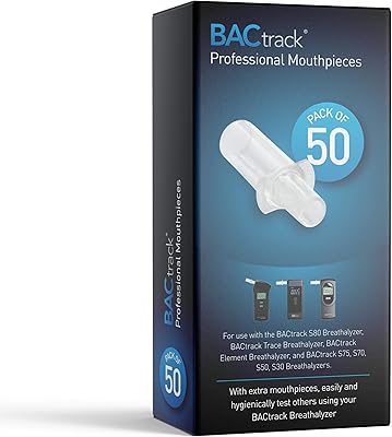 Buccal tips for professional Bactrack professional analyzer (50 pieces) | Compatible with the BACTRACK S80, Trace, Scout, Element and S75 bloodbikes.. DIAYTAR NIGERIA makes online shopping accessible with our budget-friendly prices and reliable shipping.