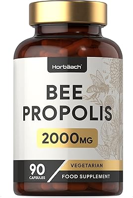 Bee propolis capsules | 2000 mg | 90 vegetable capsules | Without artificial preservatives | by horbach.. Your one-click solution to affordable shopping, DIAYTAR NIGERIA delivers quality products nationwide.