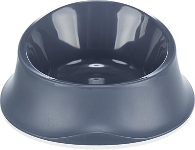 Trixie plastic bowl with rubber ring - blue/18 cm.. Elevate your shopping experience with DIAYTAR NIGERIA's vast catalog and budget-friendly options.