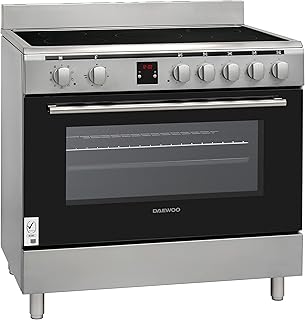 Daewoo ceramic cooking 90 x 60 cm | 65 l electric oven with fan.. DIAYTAR NIGERIA: Bringing affordable shopping solutions with a diverse product catalog delivered nationwide.