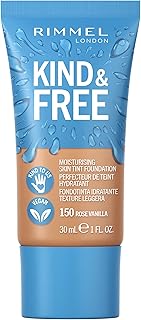 Rimmel Kind & Free moisturizing foundation - with vitamins E and B5, vegan formula without cruelty to animals, 30 ml - shade 160 vanilla.. Experience the ease of digital shopping with DIAYTAR NIGERIA's affordable and diverse marketplace.
