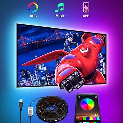 JESLID LED TV TV Bluetooth Light USB Light for 65-75.. DIAYTAR NIGERIA delivers affordability and convenience to your doorstep within 8 days of purchase.
