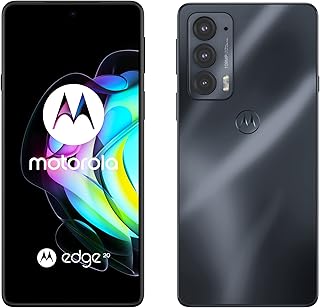Motorola Edge 20 (6.7 inches 144 Hz HDR10+ OLED, Qualcomm Snapdragon 778g, Turbo Power, 108 MP camera, 4000 mAh battery, Double SIM, 128 GB, Android 11), Sideral gray.. DIAYTAR NIGERIA: Where thousands of products meet affordable prices and reliable 5-8 day delivery.