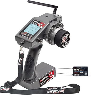 Radio Link RC6 GS V3 Transmitter 7 channels R7FG 2.4G RSSI.. DIAYTAR NIGERIA: Connecting Nigerians with their needs through our affordable and diverse marketplace.