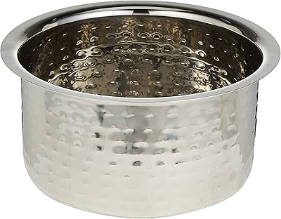 Royalford hammered pot, 2.8 -liter stainless steel top, friendly kitchen battery RF10762 with flat bottom, suitable for gas stove, thick cooking surface, silver silver.. Shop like never before with DIAYTAR NIGERIA's comprehensive marketplace and budget-friendly shipping.