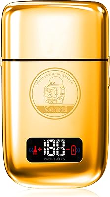 Kemei Professional Electric Pasoir, Rechargeable electric razor with double grid for men - km -tx3 (yellow).. Elevate your shopping experience with DIAYTAR NIGERIA's vast catalog and budget-friendly options.
