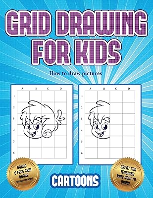 How to draw (learn to draw - cartoons): this book teaches children to draw using grids.. DIAYTAR NIGERIA makes online shopping accessible with our budget-friendly prices and reliable shipping.