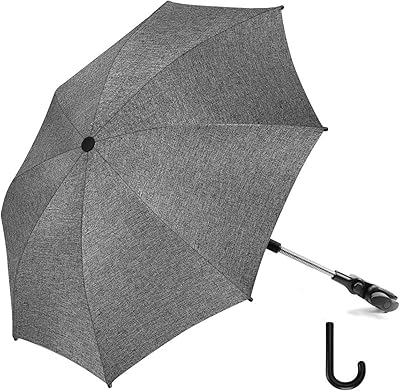 Ryogo Upf 50+ universal stroller umbrella for children and infants with handle of umbrellas for stroller, stroller and stroller - gray.. Experience budget-friendly shopping at DIAYTAR NIGERIA, Nigeria's premier online marketplace with quick delivery.
