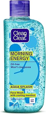 Clean and clear morning water, blue, 100 ml.. Shop with ease at DIAYTAR NIGERIA and enjoy our extensive product range delivered at affordable rates.