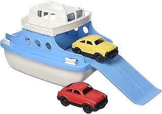 Ferry Green Toys, Blue/White CB - Simulation game, motor skills, floating vehicle for children. without BPA, phthalates, PVC. Dishwasher, recycled plastic, made in the United States... Shop smarter with DIAYTAR NIGERIA's vast product range and budget-friendly delivery within the week.