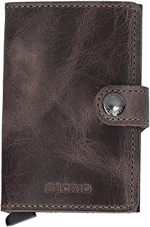 Mini RFID Cartes RFID in real leather that can contain up to 12 cards.. DIAYTAR NIGERIA: Your trusted e-commerce partner with extensive product choices and affordable delivery.
