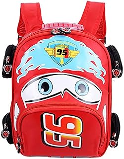 School bag for children with cartoon car, red color, size L, multi.. Your e-commerce hub for everything — DIAYTAR Nigeria has you covered.