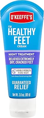 Crème pour les feet o'keeffe Healthy Feet [regular, night treatment and exfoliation]: 3 oz tube, night treatment (purple).. Your complete shopping solution, DIAYTAR NIGERIA delivers variety and value within the week.