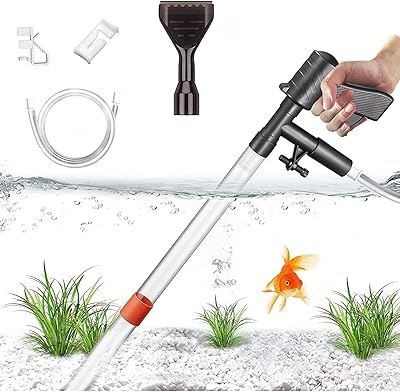 Aquarium gravel cleaner - Professional aquarium sand cleaning kit for aquarium, aquarium siphon vacuum cleaner with water pipe control clip.. Experience the power of choice with DIAYTAR NIGERIA's vast catalog and affordable 5-8 day delivery.