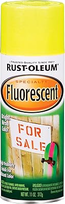 Rust-Oleum specialized spray, fluorescent yellow 11 oz/312 g, 1942830.. DIAYTAR NIGERIA: Your partner in affordable online shopping with reliable 5-8 day shipping nationwide.