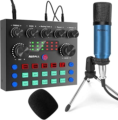 Podcast equipment set, V8S remolle sound card with microphone kits, set of podcast microphones, audio mixer for streaming, games, recording, broadcasting, PC to phone.. DIAYTAR NIGERIA: Your partner in affordable online shopping with dependable delivery within 8 days.