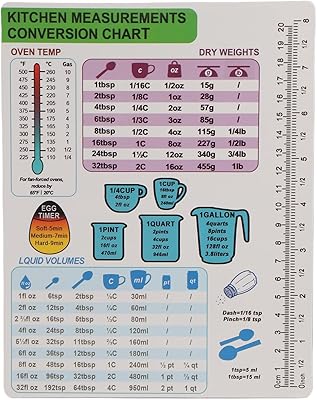 Kitchen conversion board magnet, cooking measurement conversion board for refrigerator, cooking guide accessory to measure weight, liquids and temperature (1 room).. DIAYTAR NIGERIA puts thousands of products at your fingertips with affordable prices and delivery within a week.