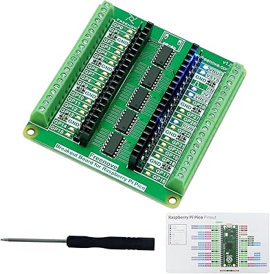 Card of Derivation For Raspberry Pi Pico/Pico H/Pico W, Standing Standing With Pin Bosses, GPIO status LED.. Shop confidently with Nigeria's most trusted e-commerce platform, offering swift and affordable delivery.
