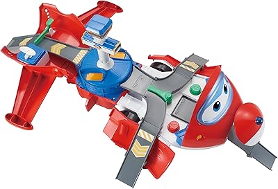 Aircraft game set 2 in 1 Super Wings Jet Tower with mini jet figurine 2 ", preschool toys, gifts for boys and girls from 3 years old, educational toys.. DIAYTAR NIGERIA: Making online shopping accessible with affordable prices and nationwide delivery service.