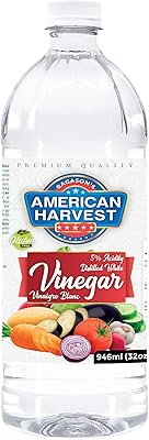 White vinegar distilled American Harvest 946 ml (32 Fl Oz).. DIAYTAR NIGERIA brings quality products to every corner of Nigeria at prices everyone can afford.