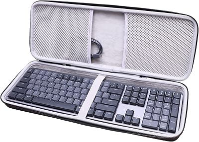 LTGMX Rigid storage case in EVA for Logitech MX Light Wireless Mechanical keyboard - Protective transport case.. DIAYTAR NIGERIA brings the nation's largest product catalog to your doorstep at prices you'll appreciate.